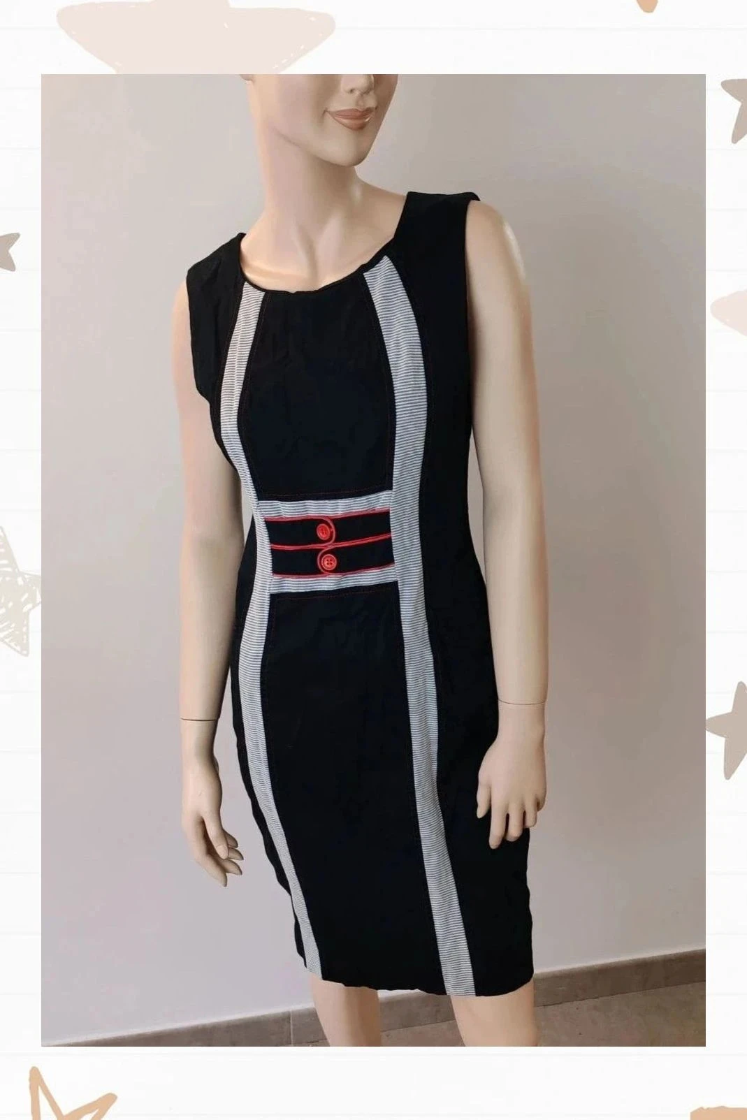 Bonito vestido de Chopin Roma